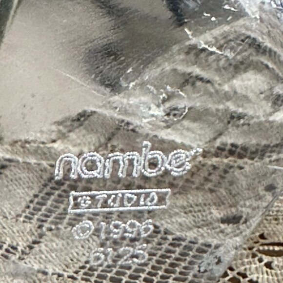 Nambe studio 1996 #6125 Large 10.5" Alloy Taper Candlestick Holder - Picture 9 of 9